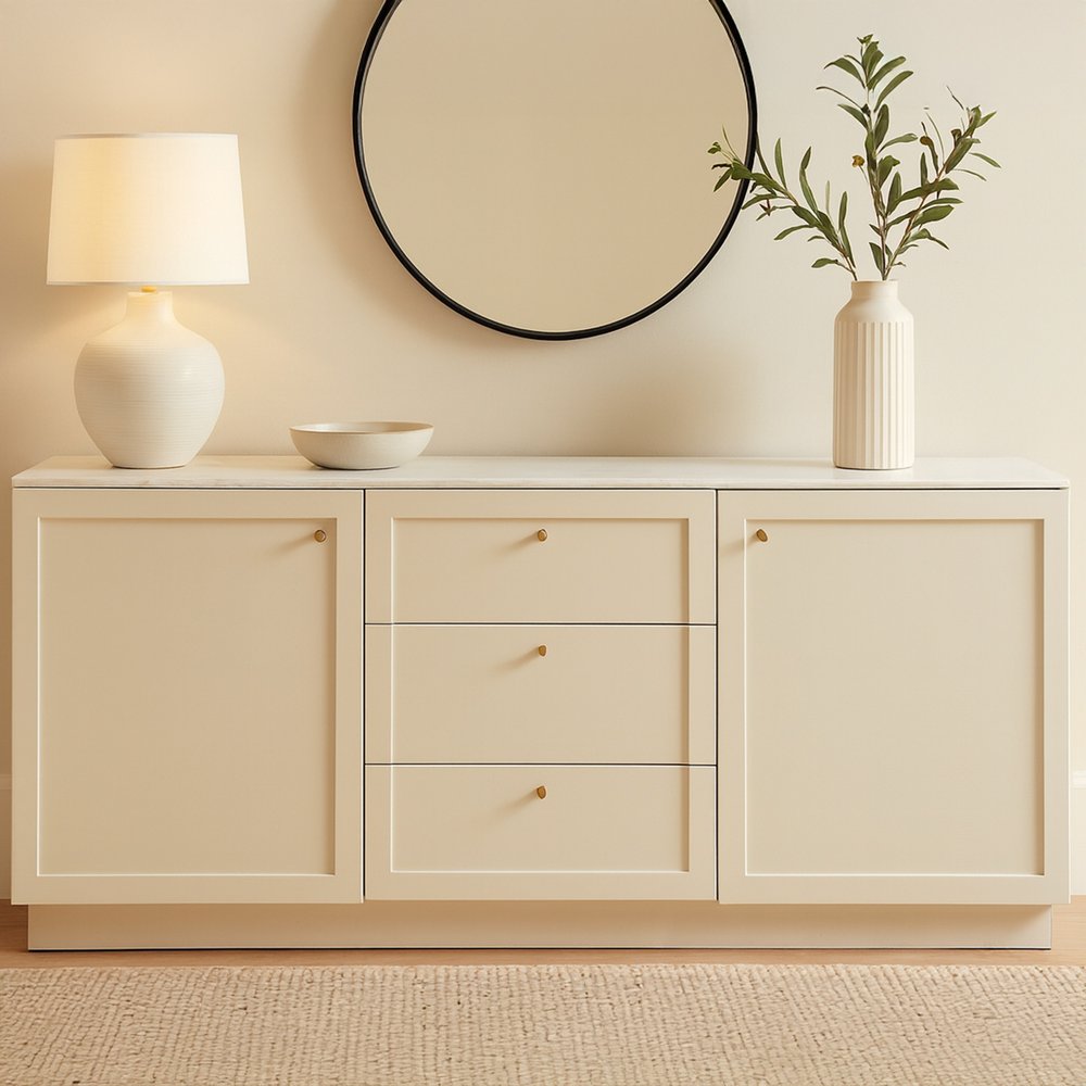 Moes Home - Nadine Sideboard Cream - RP-1073-05 view 9