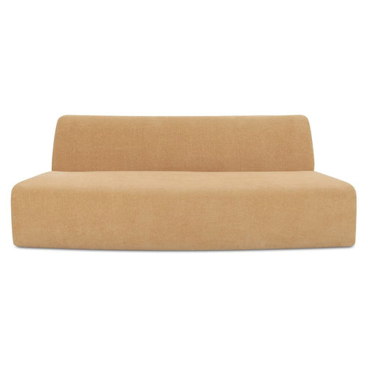 Moes Home - Naomi Convex Sofa Golden Yellow - OA-1093-09 view 2