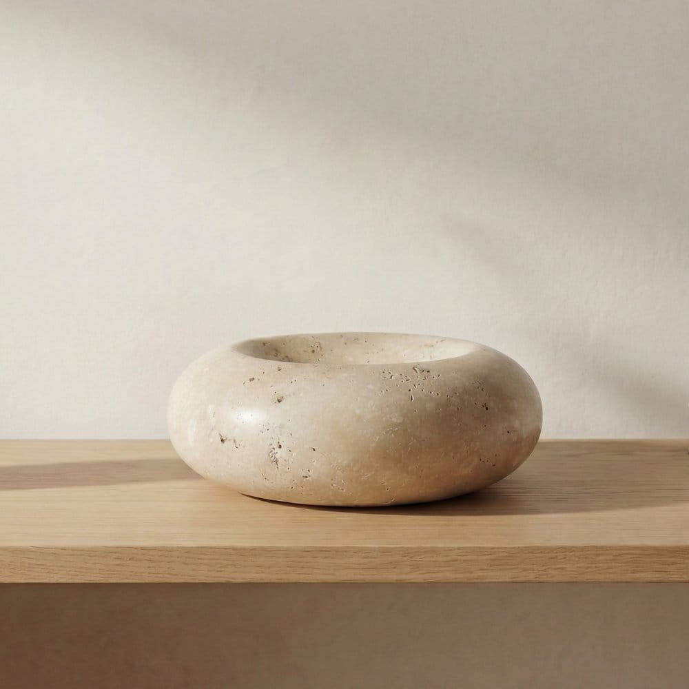 Moes Home - Neso Catchall Natural Travertine - GK-1146-34 view 4