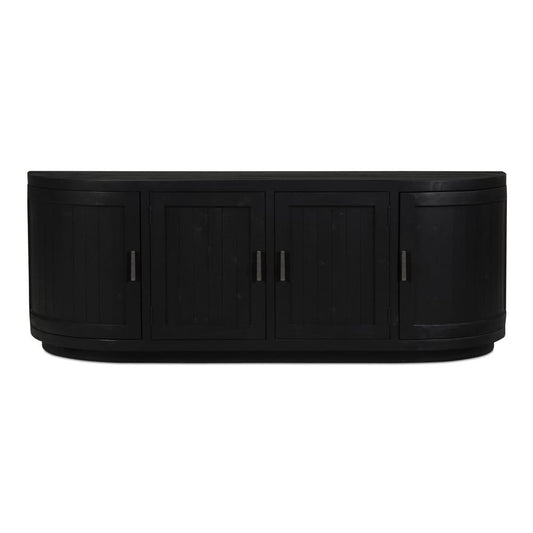 Moes Home - Nicola Media Cabinet Black - FR-1045-02 view 2