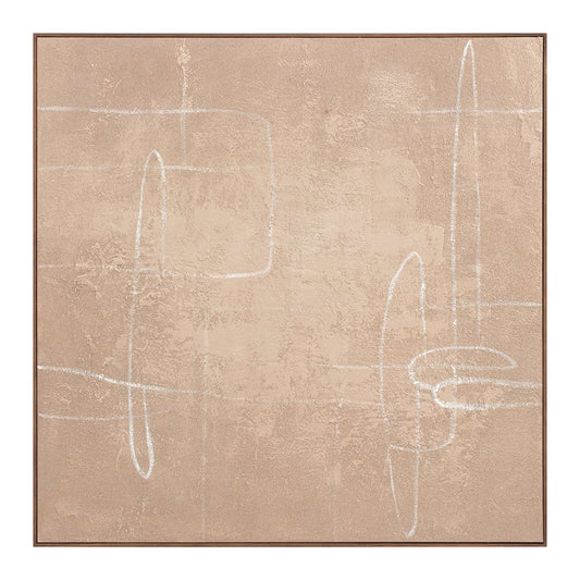 Moes Home - Notion Framed Painting Brown - WP-1334-37 view 2