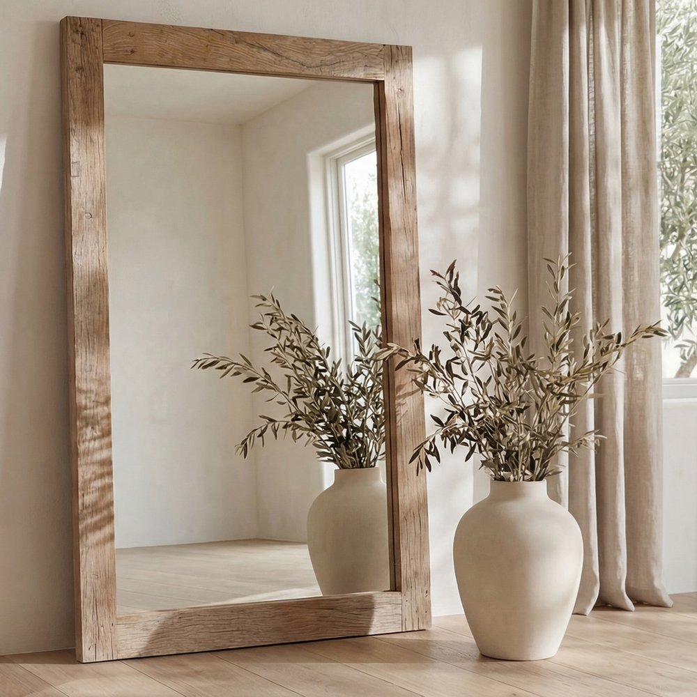 Moes Home - Orchard Reclaimed Wood Floor Mirror - PZ-1027-24 view 9
