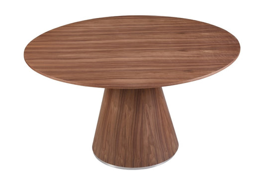 Moes Home - Otago Dining Table 54in Round in Walnut - KC-1029-03-0 veiw 2
