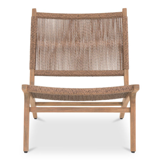 Moes Home - Palma Outdoor Lounge Chair Warm Brown - CV-1022-03 view 2