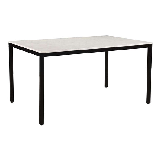 Moes Home - Parson Dining Table White Marble - KY-1021-02-0 veiw 2