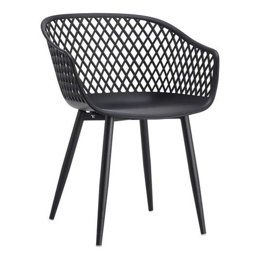 Moes Home - Piazza Outdoor Chair in Black (Set of 2) - QX-1001-02 veiw 2
