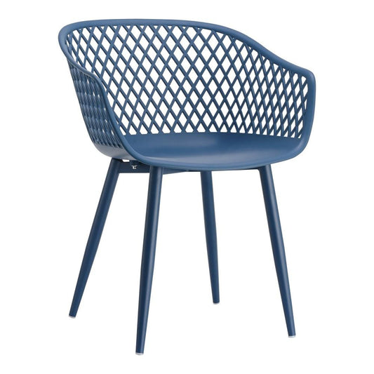 Moes Home - Piazza Outdoor Chair in Blue (Set of 2) - QX-1001-26 veiw 2
