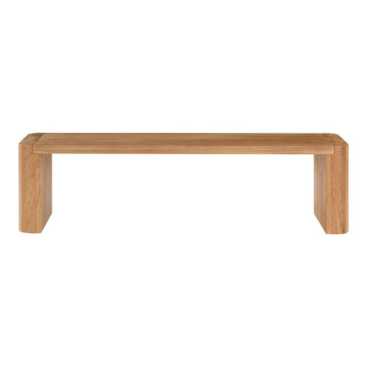 Moes Home - Post Small Dining Bench Natural - BC-1120-24-0 view 2