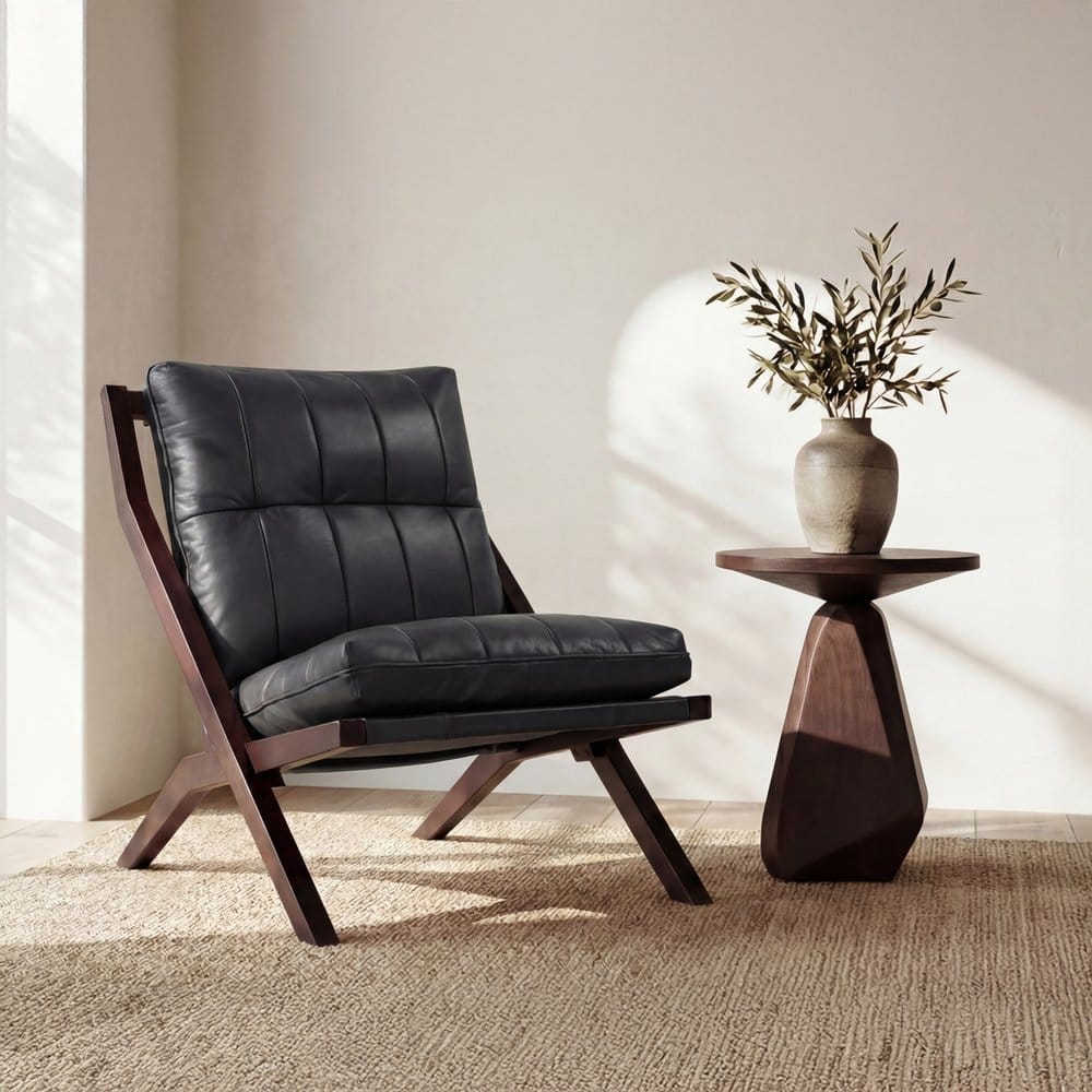 Moes Home - Preston Accent Chair Black - MU-1005-02 view 14