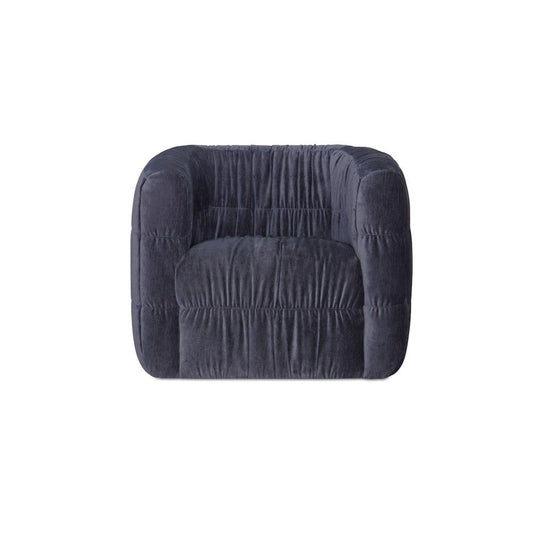 Moes Home - Robson Swivel Chair Navy - AZ-1007-46 view 2
