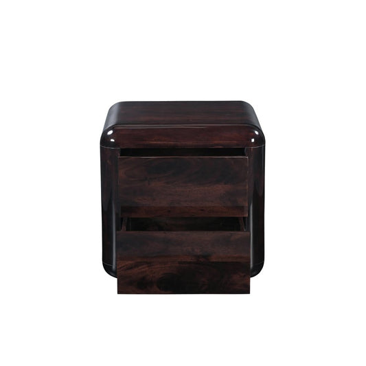 Moes Home - Rory Nightstand Dark Brown - JD-1103-20 view 2
