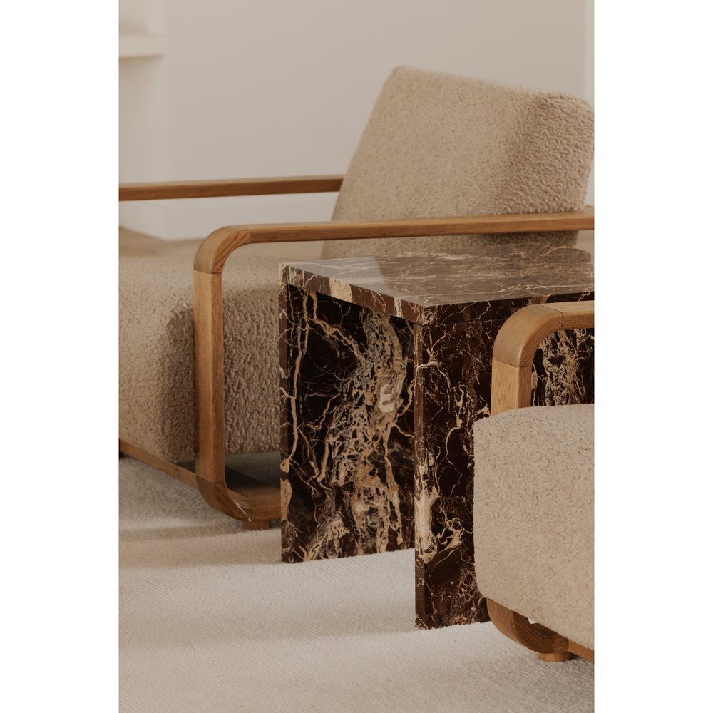 Moes Home - Rosa Accent Table Rosso Levanto Marble - GZ-1181-06-0 view 9