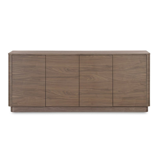 Moes Home - Round Off Sideboard Walnut Brown - YR-1008-03 view 2