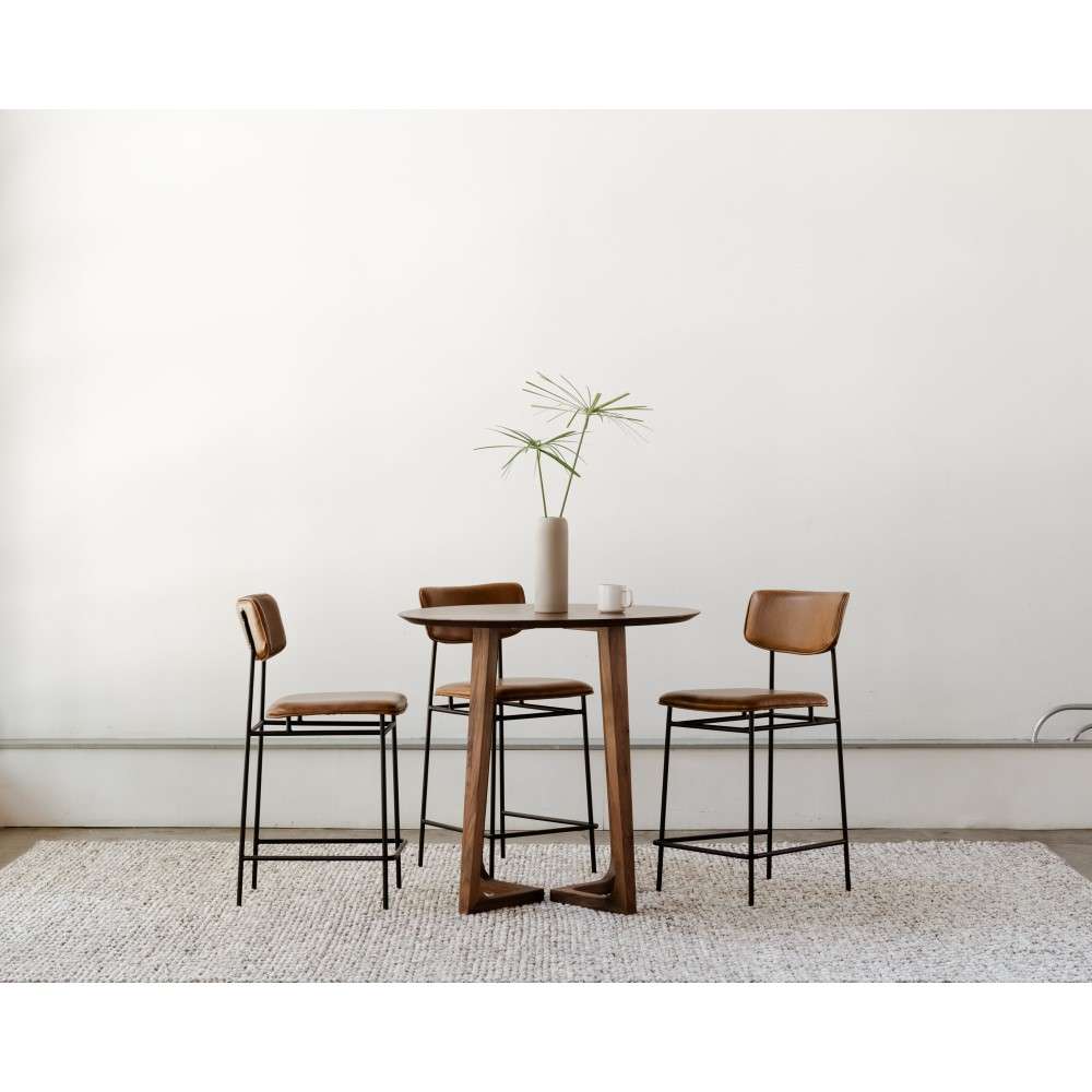 Moes Home - Sailor Counter Stool in Brown - EQ-1015-03 veiw 5