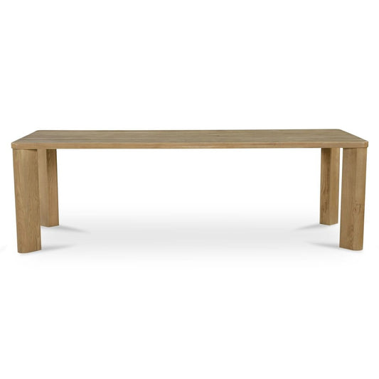 Moes Home - Segment Dining Table Wood Large Heritage Brown - JD-1108-20-0 view 2