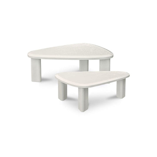 Moes Home - Sophie Outdoor Nesting Table Set Cream Lacquer - SC-1009-34-0 view 2