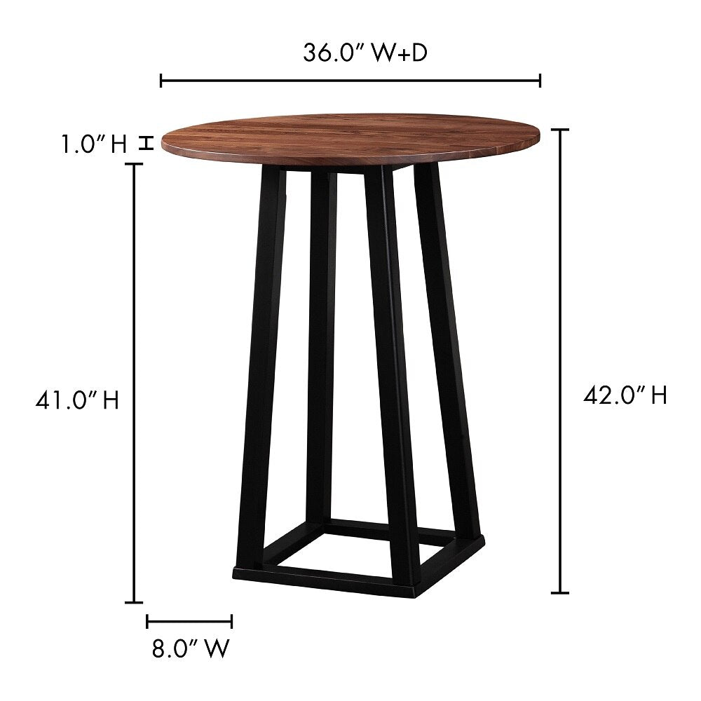 Moes Home - Tri-Mesa Bar Table - BC-1033-03 veiw 4