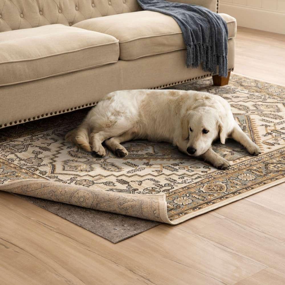 Mohawk Home - Pet Friendly Pet Proof Rug Pad Grey 5 x 8 - DR011-999-060096-IP veiw 3