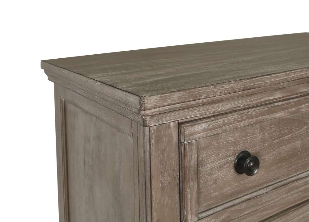 New Classic Furniture - Allegra Chest-Pewter - B2159-070 veiw 4