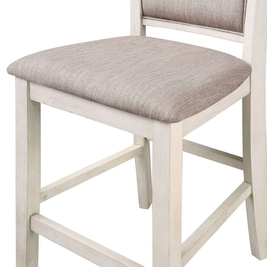 New Classic Furniture - Amy 5 Pc Counter Table Set-Bisque - D3651-52S-BSQ view 2