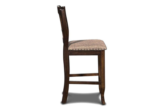 New Classic Furniture - Bixby Counter Chair (Set of 2) -Espresso - D2541-22 veiw 2