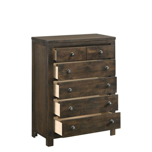 New Classic Furniture - Blue Ridge Chest-Rustic Gray - B1334-070 veiw 2