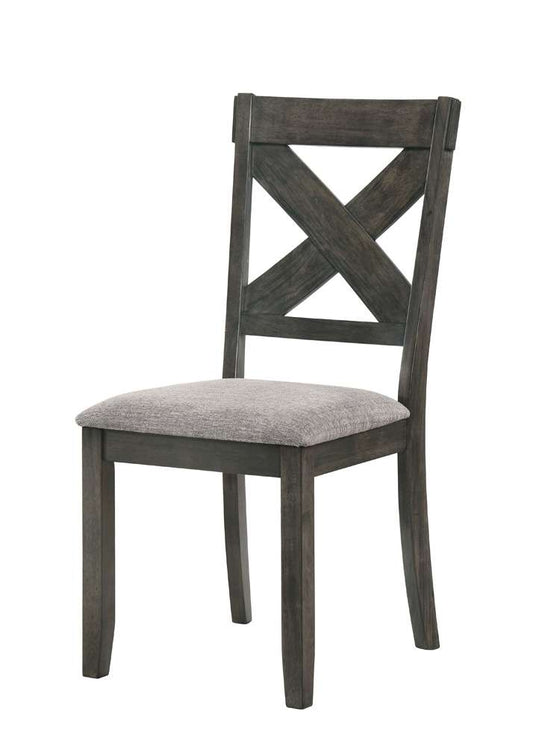 New Classic Furniture - Gulliver Side Chair-Rustic Brown (Set of 2) - D1902-20 veiw 2