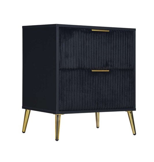 New Classic Furniture - Kailani Nightstand- Black - B4378K-040 view 2