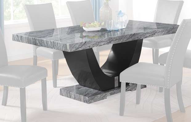 New Classic Furniture - Lyra Dining Table - Top & Base - 40-3765-T veiw 1
