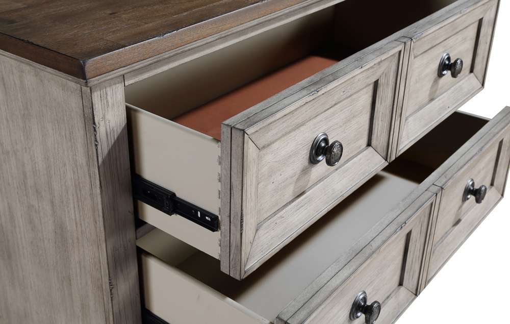 New Classic Furniture - Mariana Chest-Vintage Creme - B2114-070 view 6