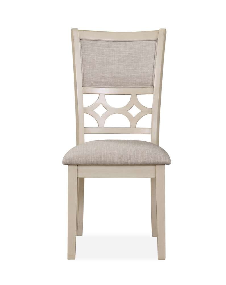 New Classic Furniture - Mitchell 5 Pc Dining Set-Two Tone Bisque/Brown - D1763-50S-BSQ view 7