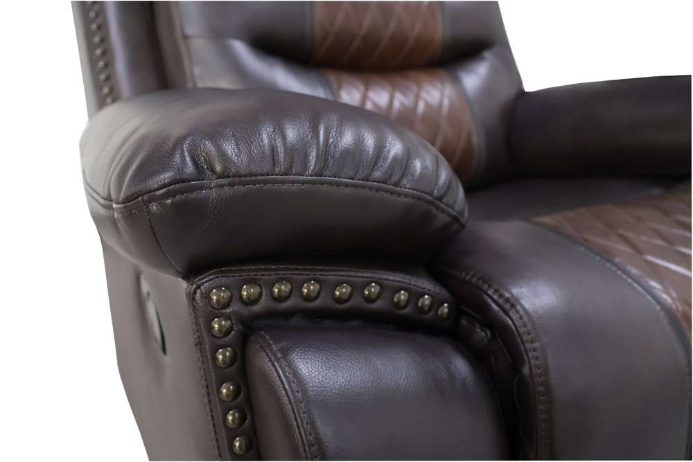 New Classic Furniture - Nikko Glider Recliner-Brown - U7005-13-BRN veiw 5