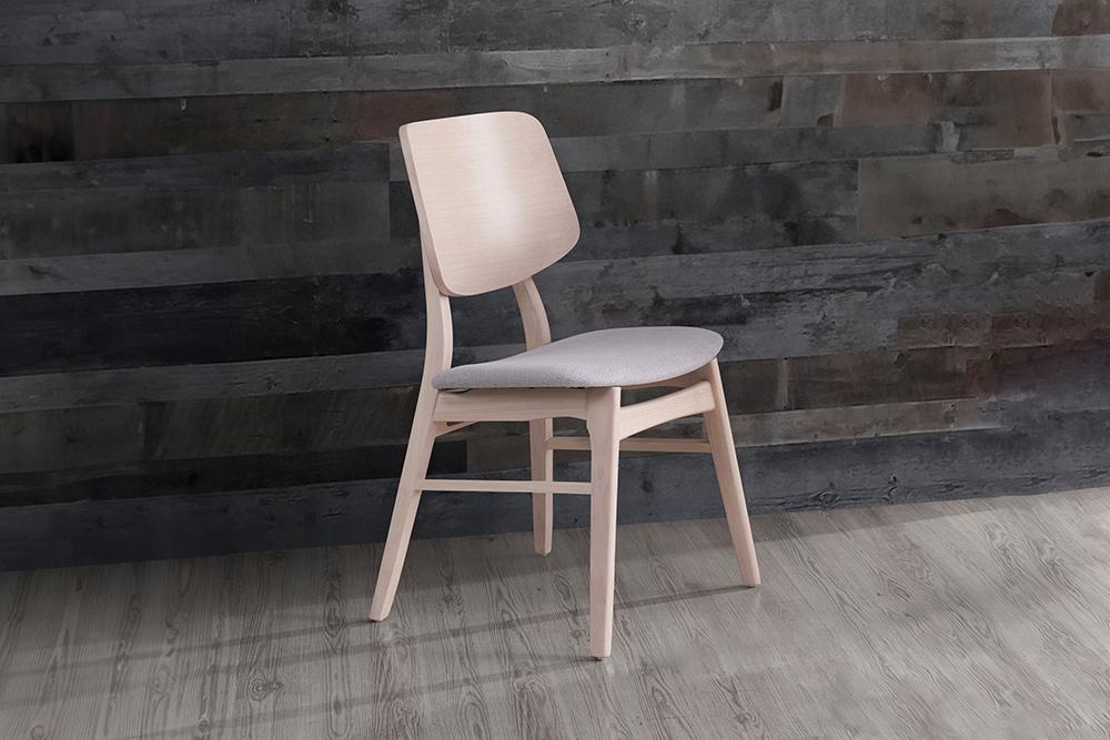 New Classic Furniture - Oscar Rectangle Table And 6 Chairs - White Ash - 40-1651W-D6CT veiw 3