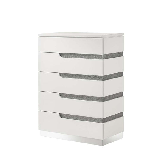 New Classic Furniture - Paradox Chest-White - B69-070 veiw 2