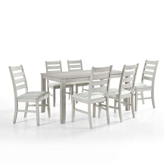 New Classic Furniture - Pascal 59in Rectangle Dining Table-Driftwood - D1652-10 view 2