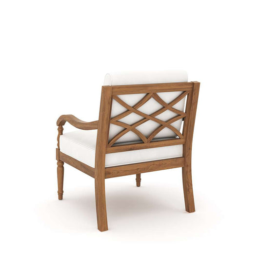 New Classic Furniture - Savannah Outdoor Club Chairs (Set Of Two)-White Linen - G841W-10S veiw 2