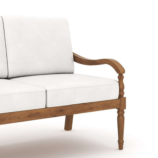 New Classic Furniture - Savannah Outdoor Sofa-White Linen - G841W-30 veiw 2