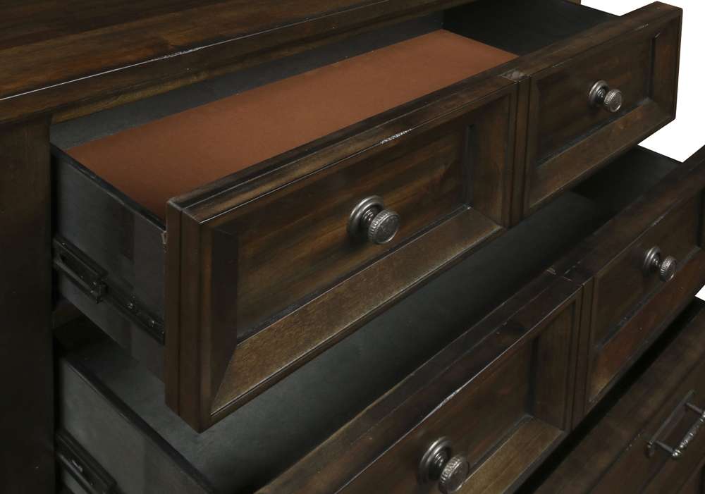 New Classic Furniture - Sevilla Chest-Walnut - B2264-070 veiw 6