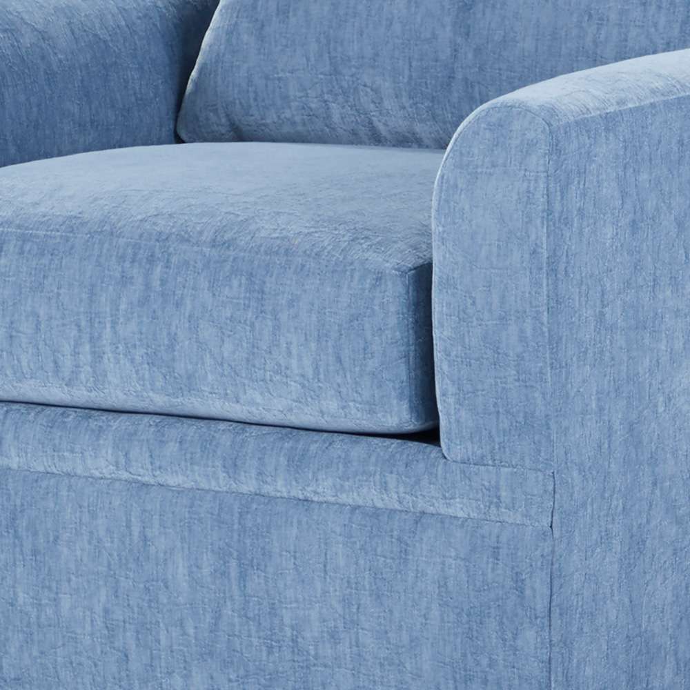 New Classic Furniture - Sylvie Swivel Chair-Blue Slate - U1270-12-BLU veiw 5
