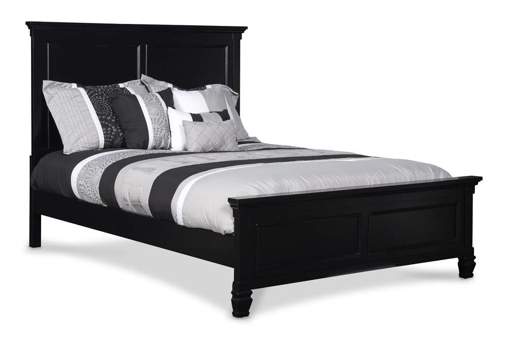 New Classic Furniture - Tamarack Full Bed -Black - 02-044B-400 veiw 1