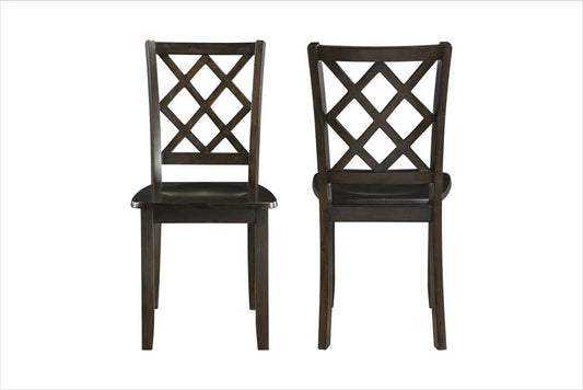 New Classic Furniture - Trellis Dining Chair (Set of 2)-Brown - D5030-20-BRN veiw 2