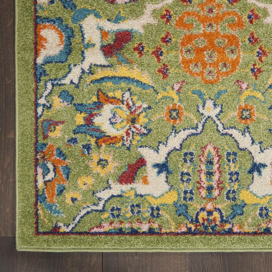 Nourison - Allur Area Rug - 4 x 6 Sage Ivory - ALR03-99446837462 veiw 2