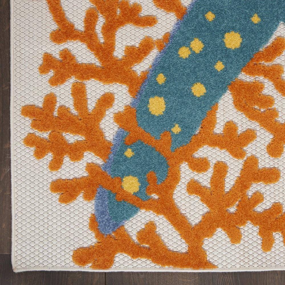 Nourison - Aloha Area Rug - 6 x 9 Multicolor - ALH24-99446828729 veiw 2
