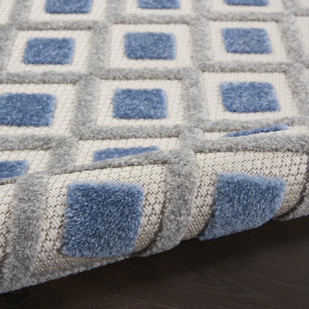 Nourison - Aloha Indoor/Outdoor Area Rug - Bone/Blue - ALH26-99446829290 veiw 2