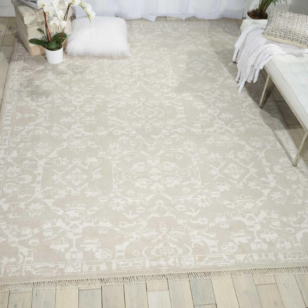 Nourison - Elan ELN02 Grey 56in x 8 Area Rug - ELN02-99446377708_CLOSEOUT veiw 2