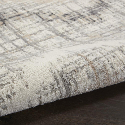 Nourison - Elation Area Rug - 4 x 6 Grey Ivory - ETN04-99446840370 veiw 2