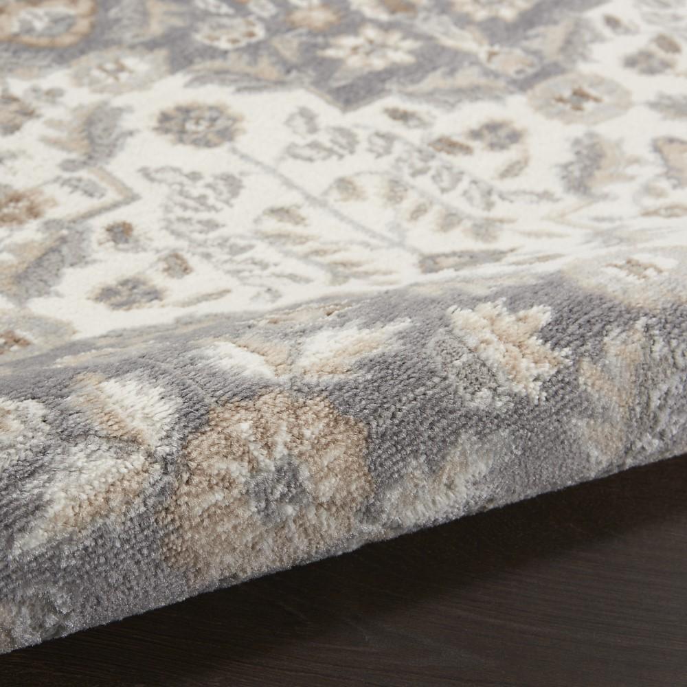 Nourison - Elation Area Rug - 4 x 6 Ivory Grey - ETN08-99446840769 veiw 2