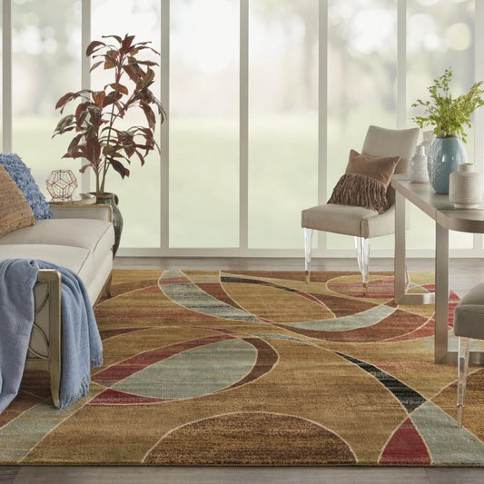 Nourison - Expressions XP07 Multicolor 96in x 136in Rug - XP07-99446583512_CLOSEOUT veiw 2