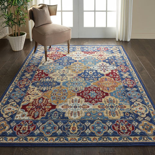 Nourison - Grafix Area Rug - 6 x 9 Multicolor - GRF31-99446810588 veiw 2