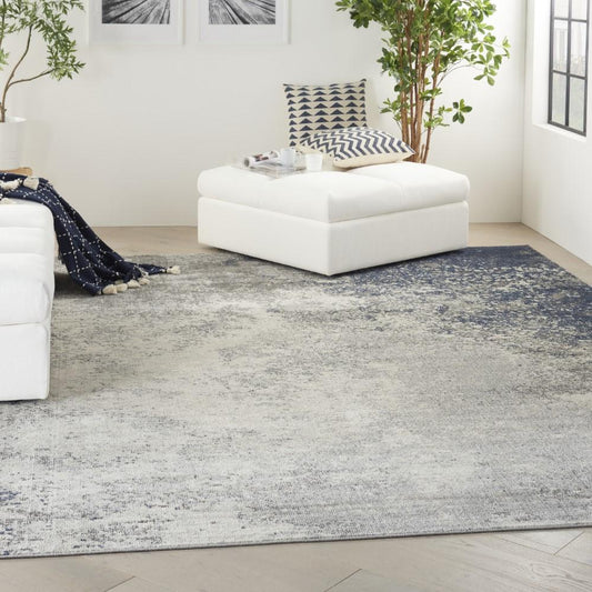Nourison - Passion Area Rug - 9 x 12 Charcoal/Ivory - PSN10-99446817709 veiw 2